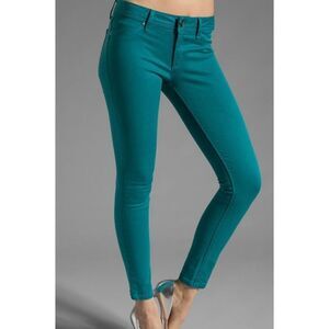 DL1961 Emma legging Jean turquoise size 26